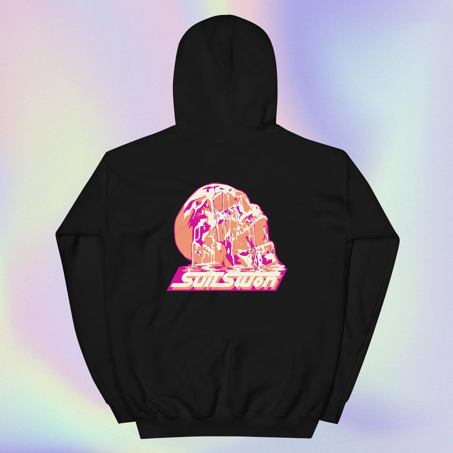 MELTING SKULL SUITSWON - UNISEX HOODIE